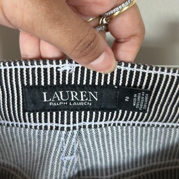 Ralph Lauren b/w striped jeans - Picture 4 of 5